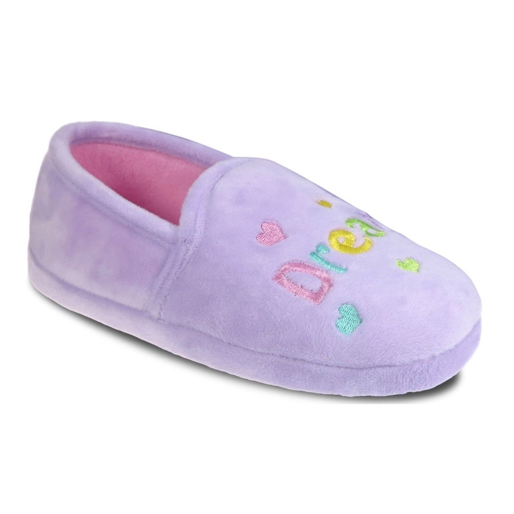 Wonder Nation Toddler Size 9/10 Dream Big Putplr Aline Slipper NWT
